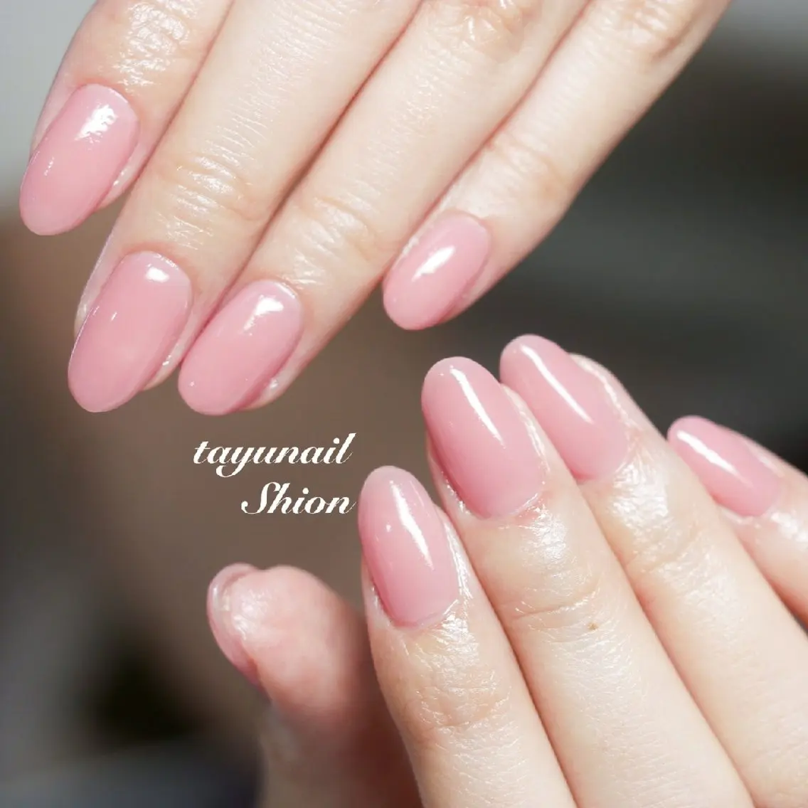 ネイル ジェルネイル ワンカラーネイル パラジェル ネイルサロン 【たゆnail】のネイルデザイン