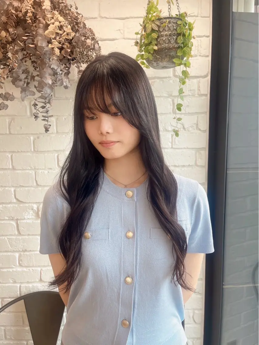 透明感カラー🫧☁️の写真