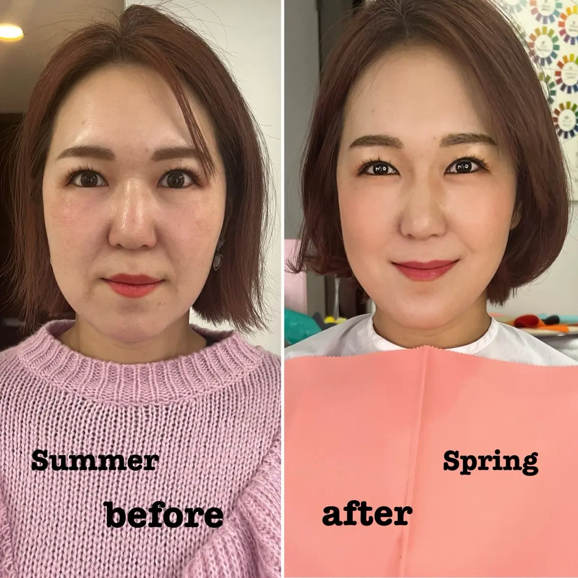 カラー ヘアアレンジ パーソナルカラー診断 骨格診断 顔タイプ診断 北新地堂島人気店 ラ・ヴェリーテのエステ・リラクイメージ