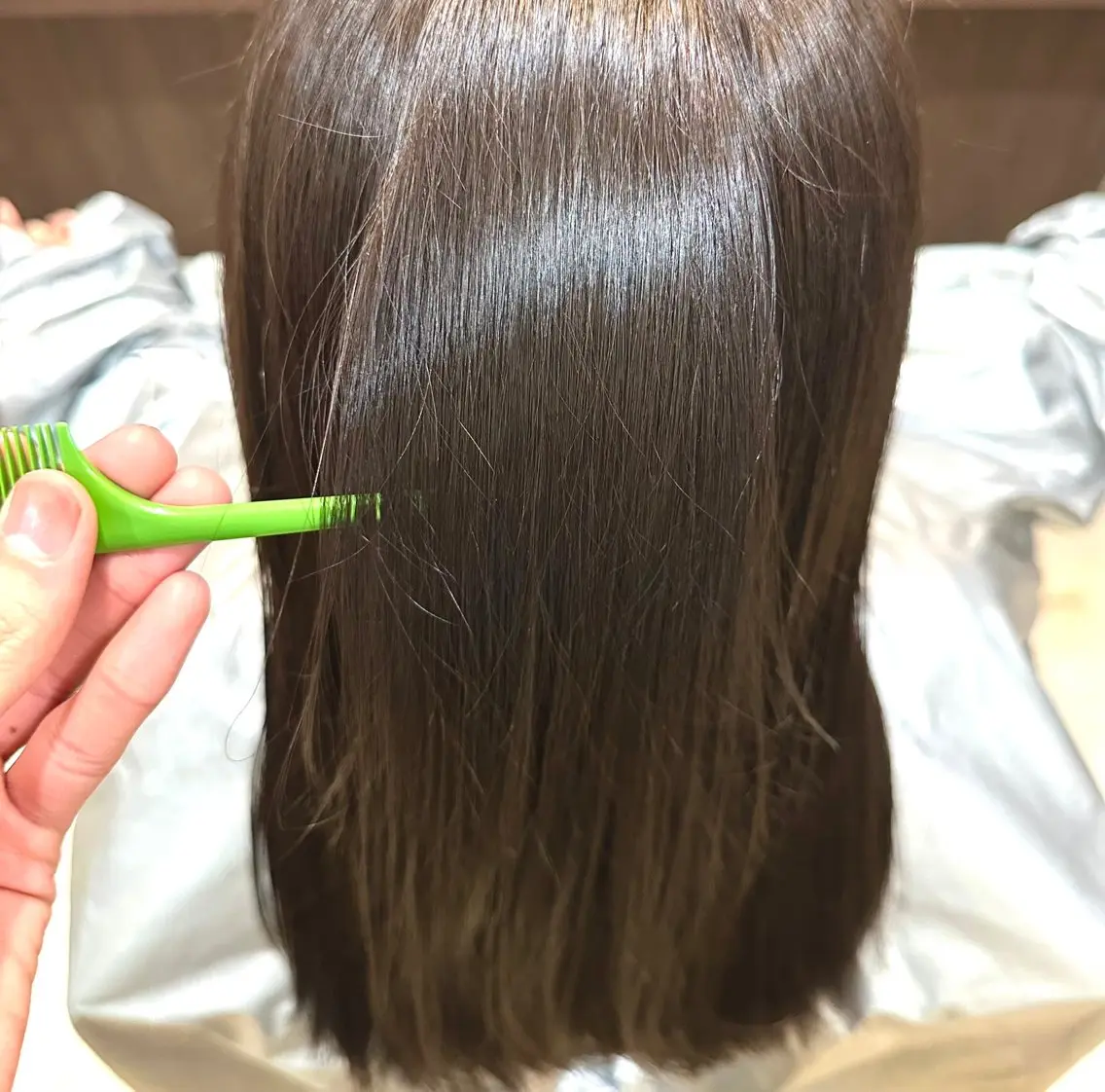 セミロング カット ヘアカラー トリートメント ✨髪質改善✨ 副店長 松本のヘアスタイル