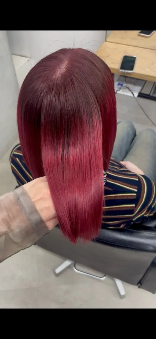 ショート カラー ブリーチ ヘアカラー ハイトーン艶カラー/ MIZUKI🌟のヘアスタイル