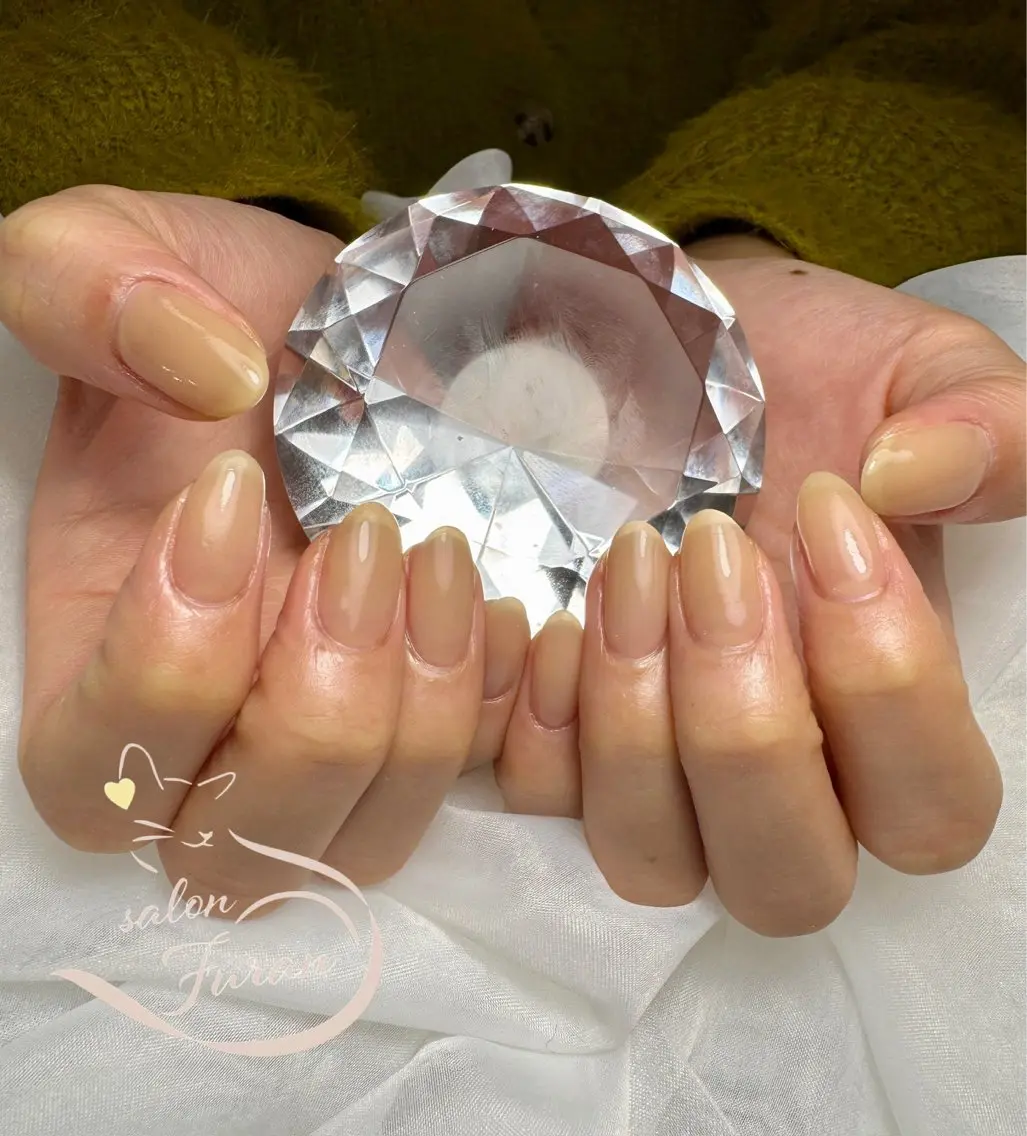 ネイル ワンカラーネイル ハンドネイル Nail salon Furanのネイルデザイン