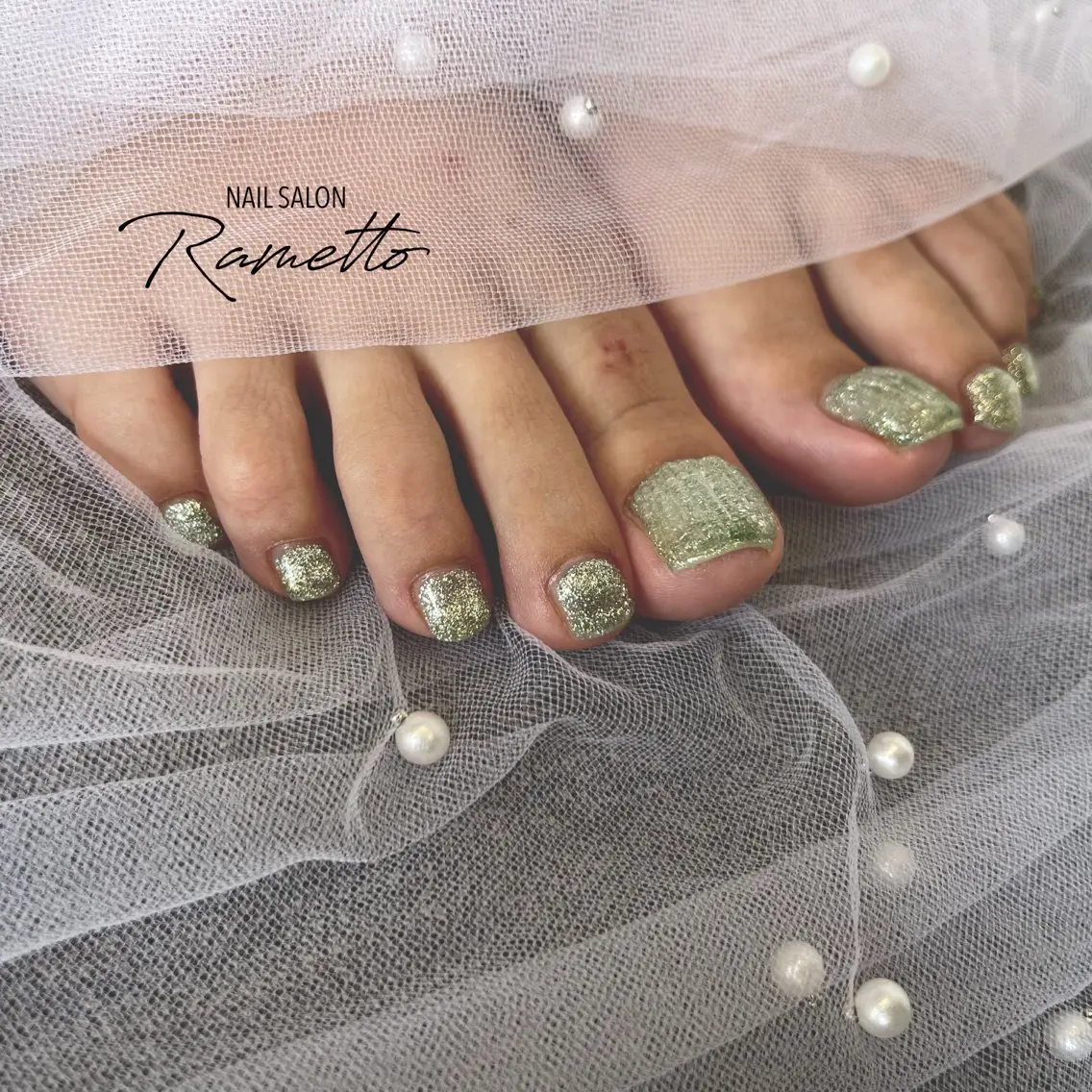 ネイル フットネイル NAILSALON Ramettoのネイルデザイン