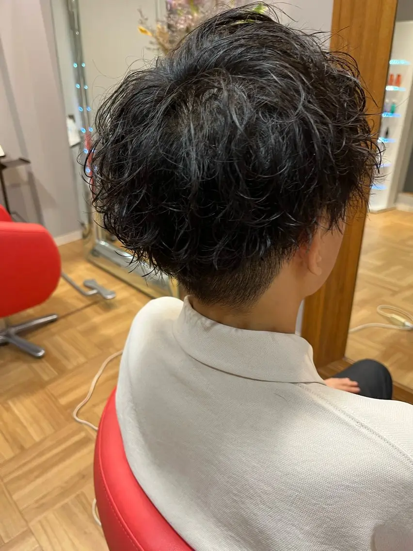 メンズ メンズパーマ 🌀rooomen 各務原/龍之介のヘアスタイル