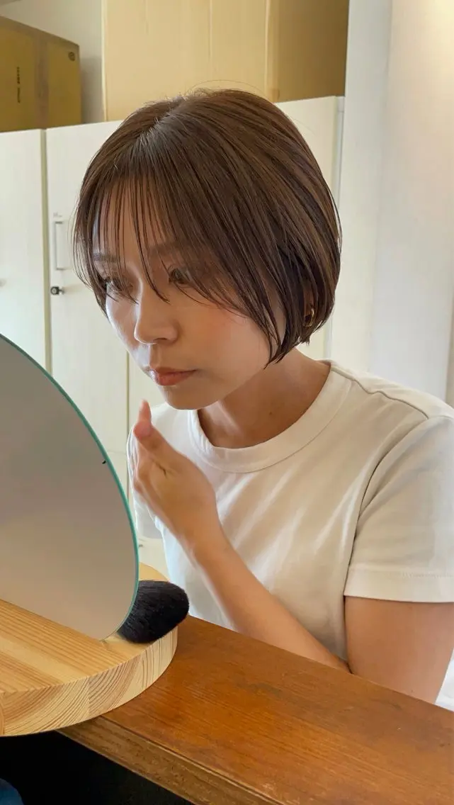 ショート カット ヘアカラー KAZU keshiki大名のヘアスタイル