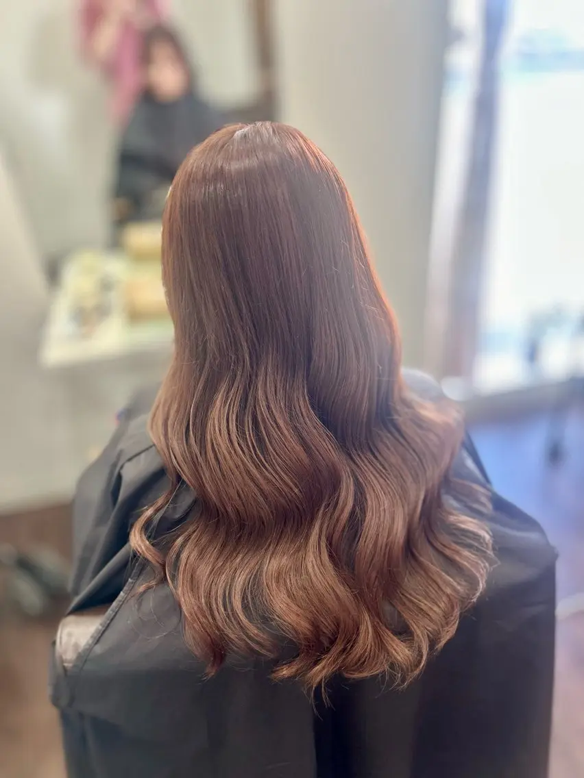 ロング ヘアアレンジ 🤍 minaのヘアスタイル