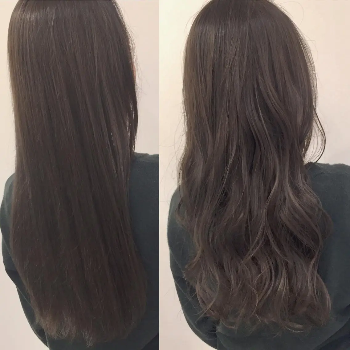 ミディアム セミロング ロング カラー パーマ 透明感カラー ハイトーン×髪質改善 KENTAのヘアスタイル
