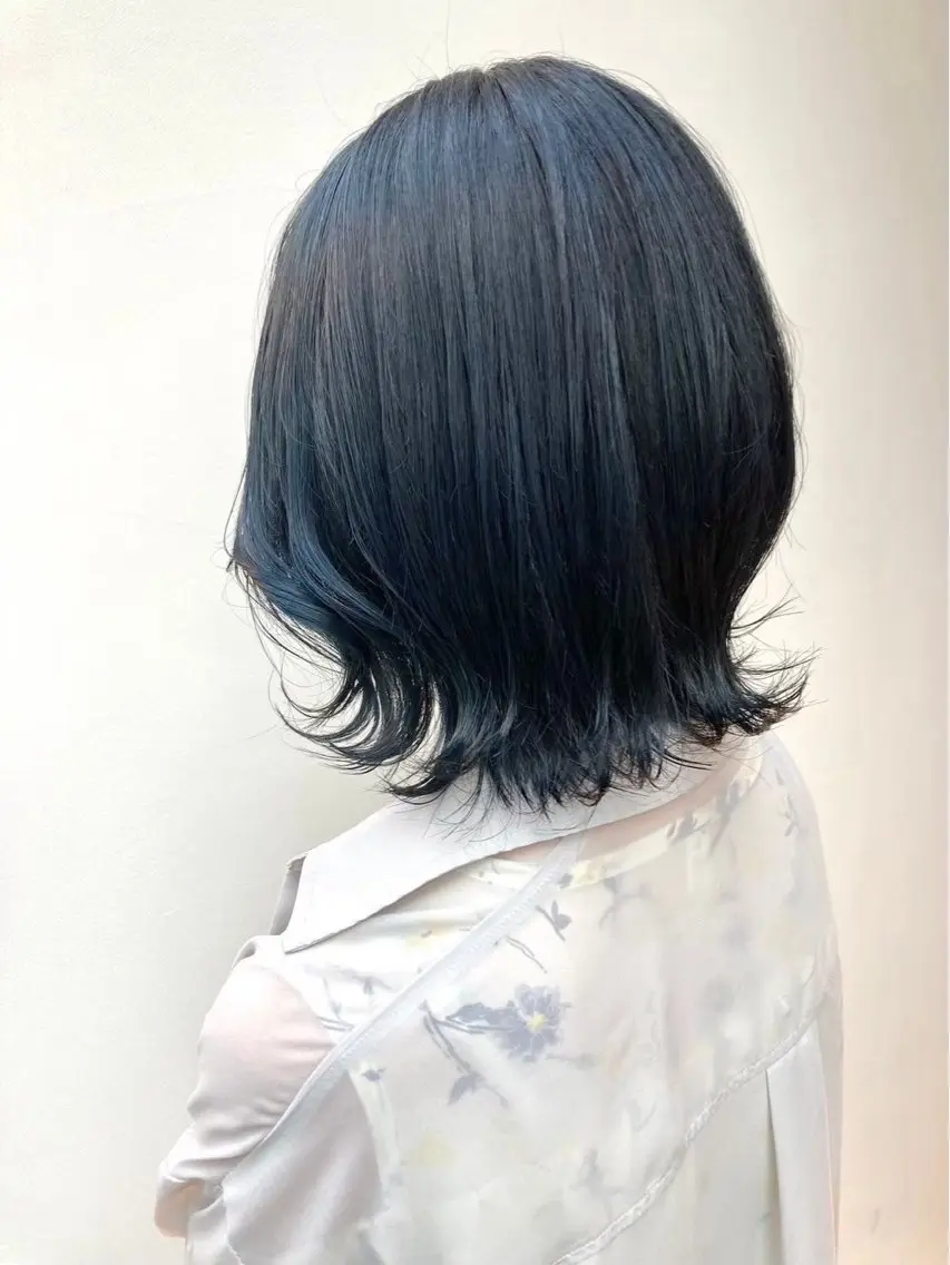 カラー Haruka🐈‍⬛ 艶カラー/HETTUのヘアスタイル