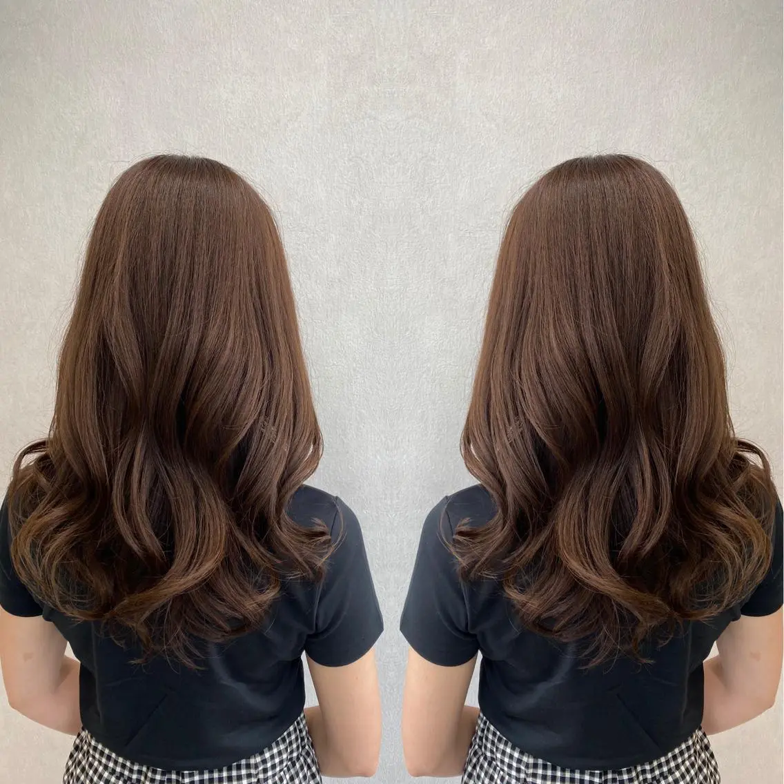 ロング カラー tocca 💜石田愛結💜のヘアスタイル