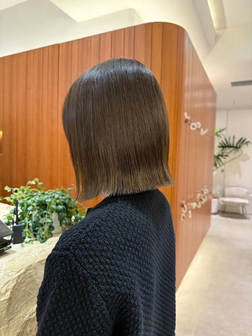 ショート カラー カット ヘアカラー トリートメント 【渋谷】ボブ・ レイヤーボブ特化✂︎のヘアスタイル