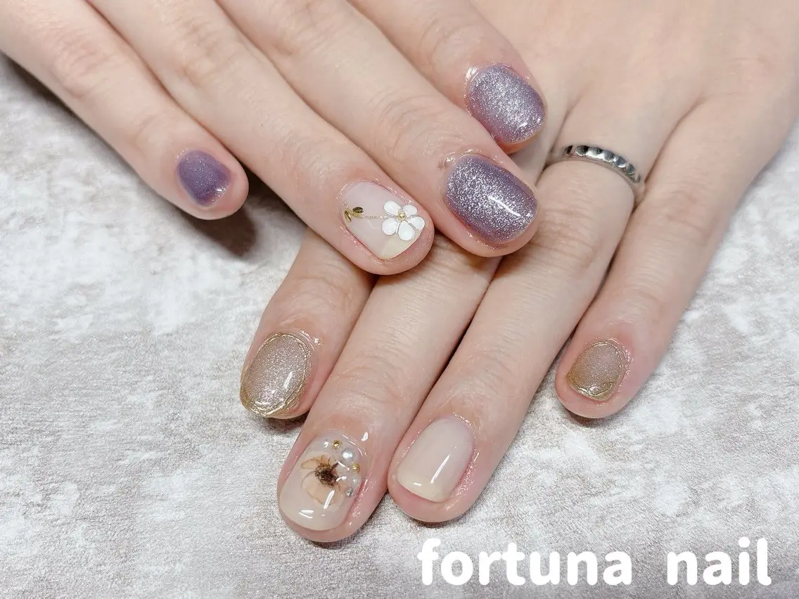 ネイル Nail •Head スパFortunaのネイルデザイン