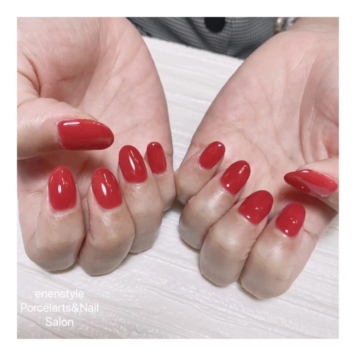 ミディアム ネイル 🐾enen style 🐾のネイルデザイン