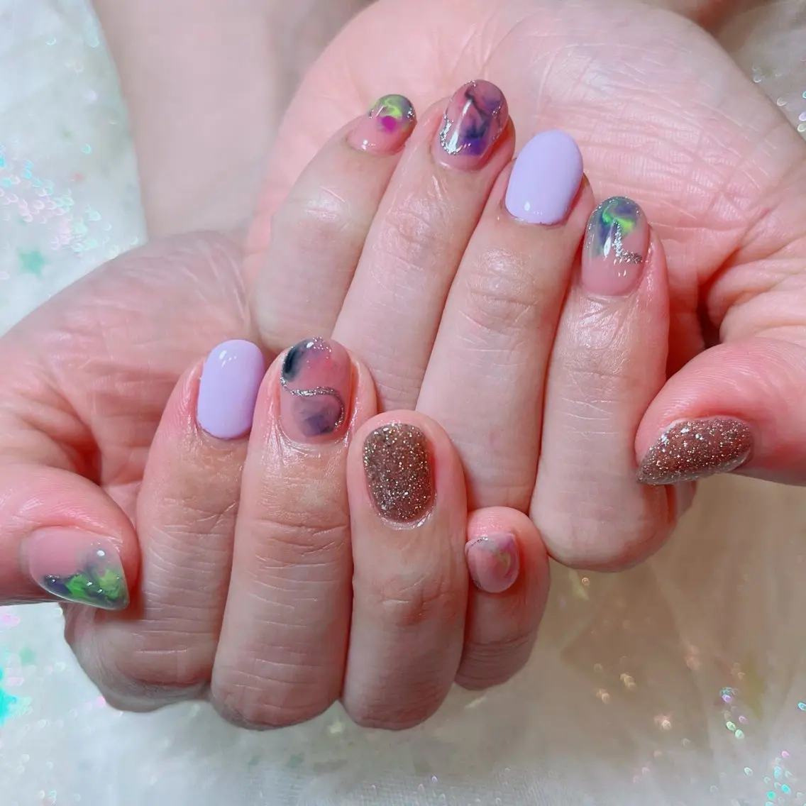 ネイル ニュアンスネイル RUI ☆のネイルデザイン