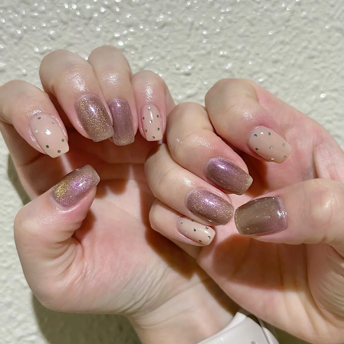 ネイル ハンドネイル パラあり！フィルイン 美フォルムのネイルデザイン