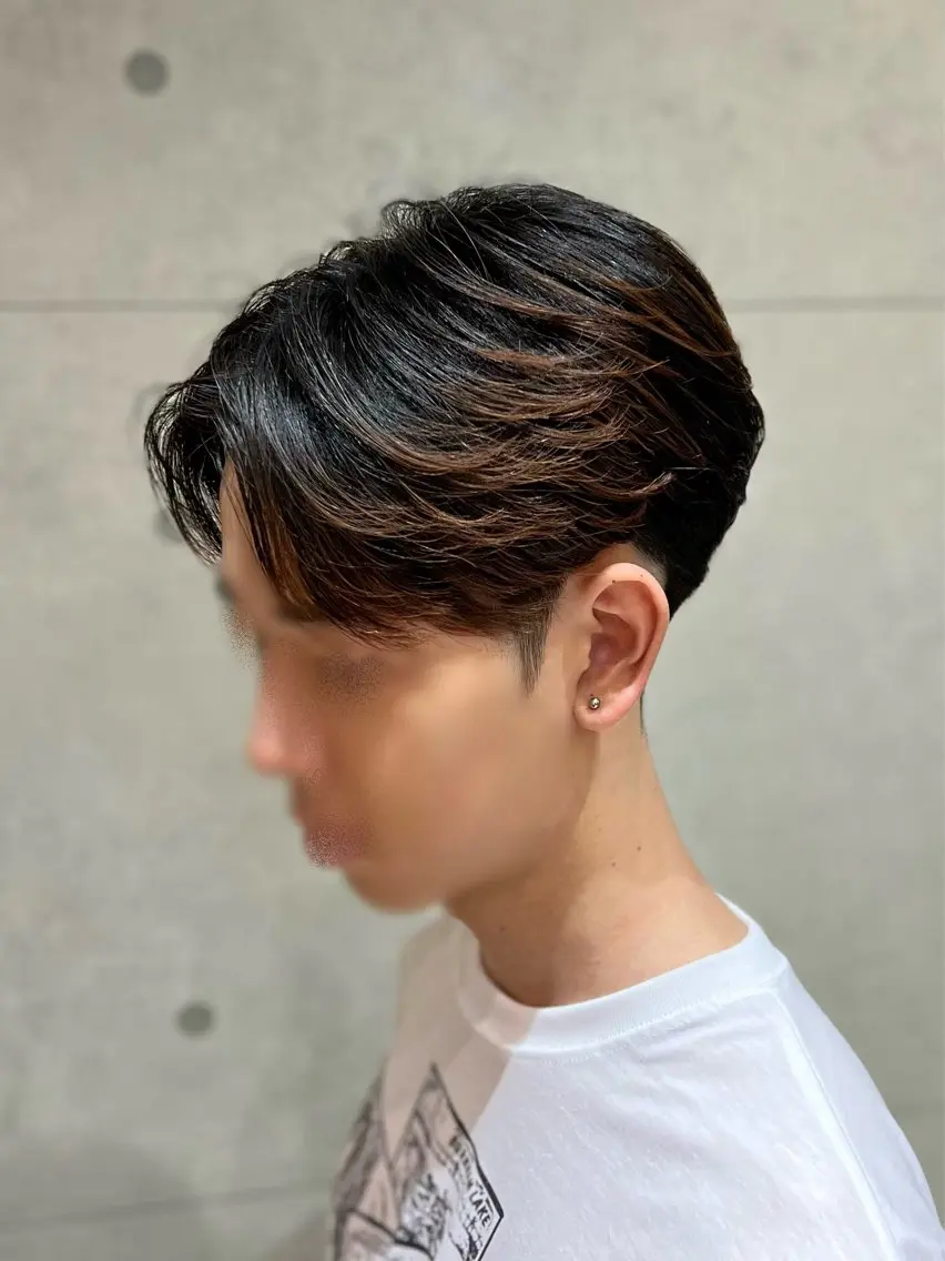 パーマ メンズ カット 松村 菜美のヘアスタイル
