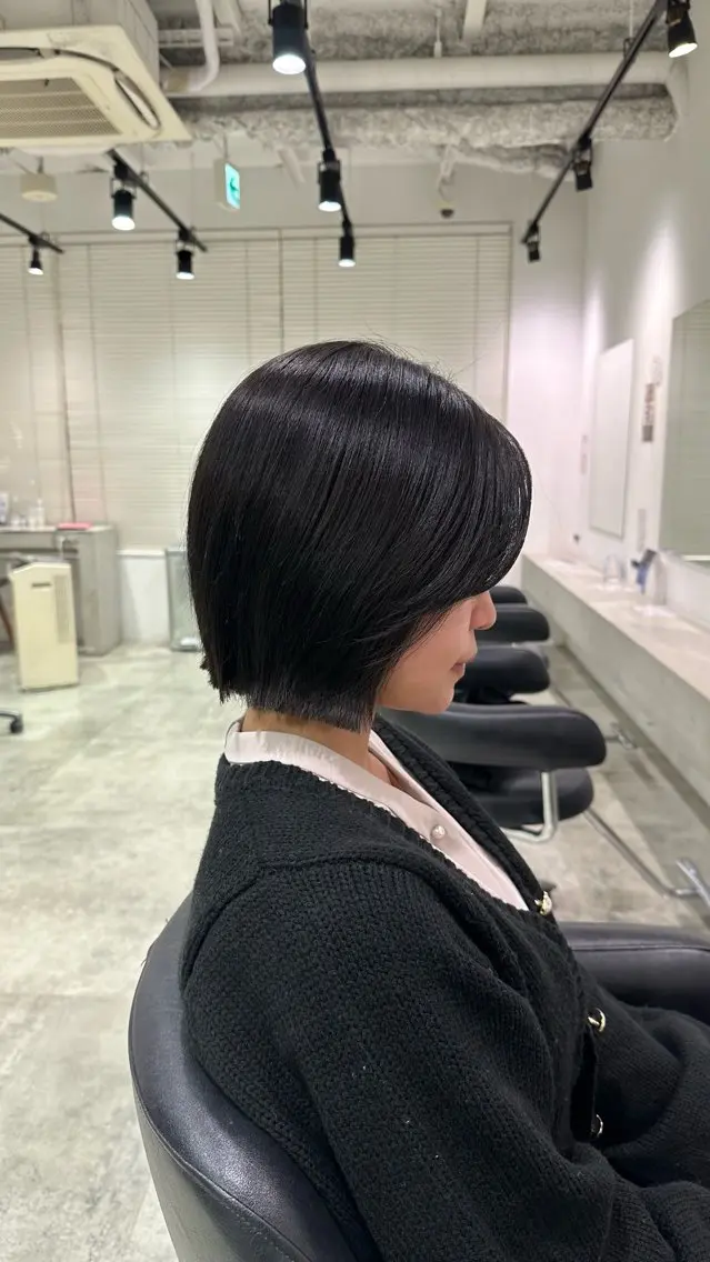 ショート カット 鶴見/Bonecca /林 愛翔のヘアスタイル