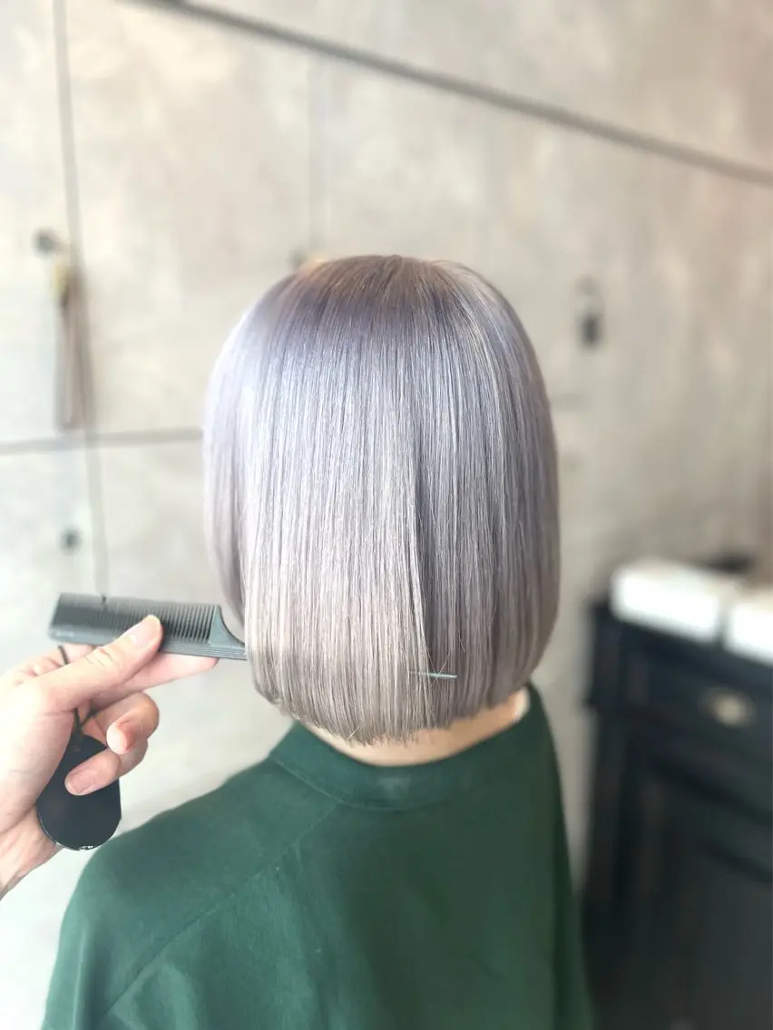 ミディアム カラー ヘアアレンジ ヘアカラー トリートメント ヘアセット 🌈インナーカラー ‘ショウマ’🌈のヘアスタイル