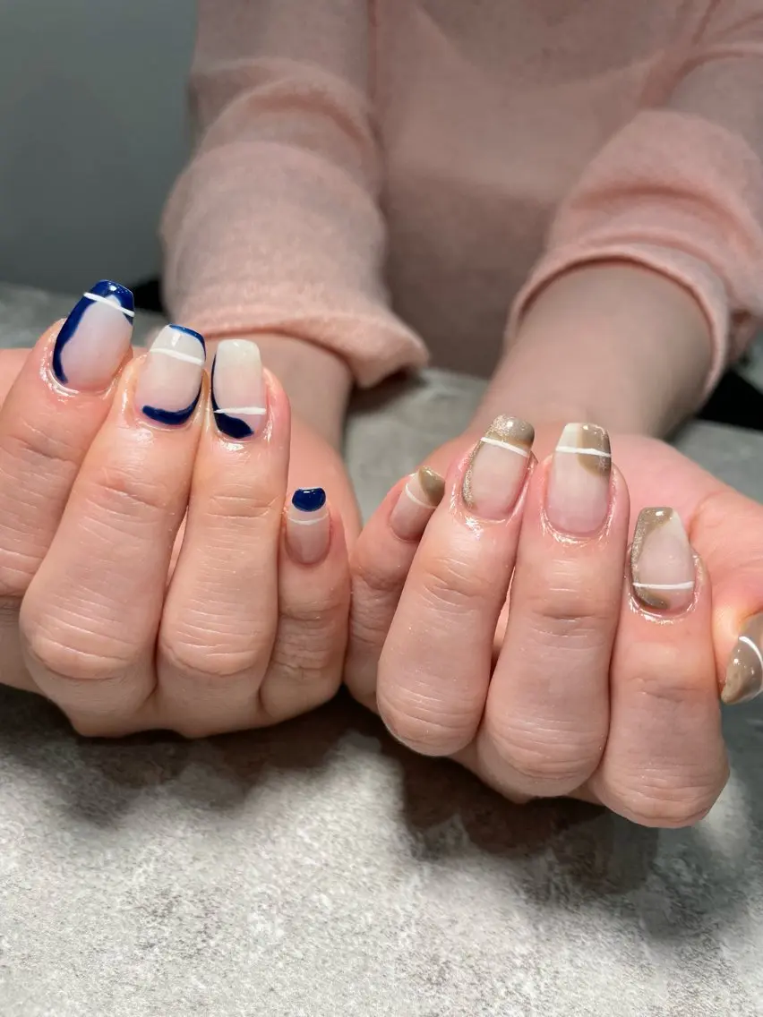 ネイル 持ち込み ハンドネイル Raviliss ♡のネイルデザイン