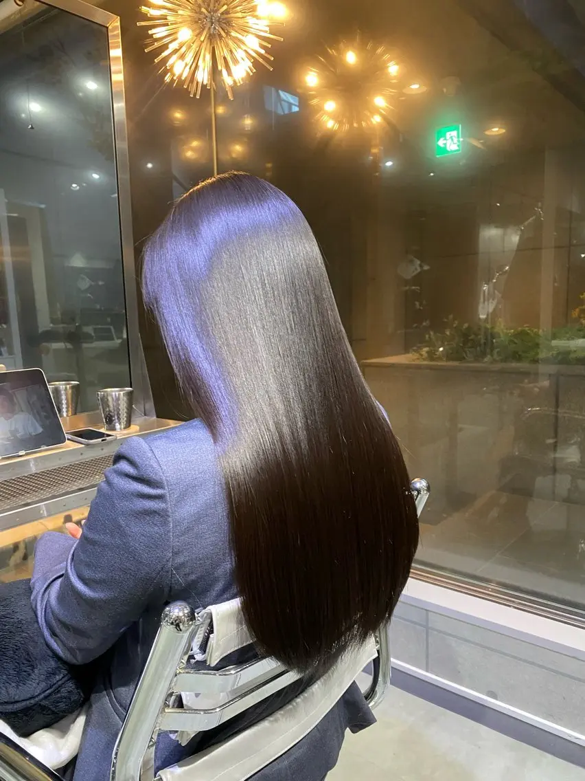 セミロング Yoh 美髪特化 髪質改善/縮毛矯正のヘアスタイル