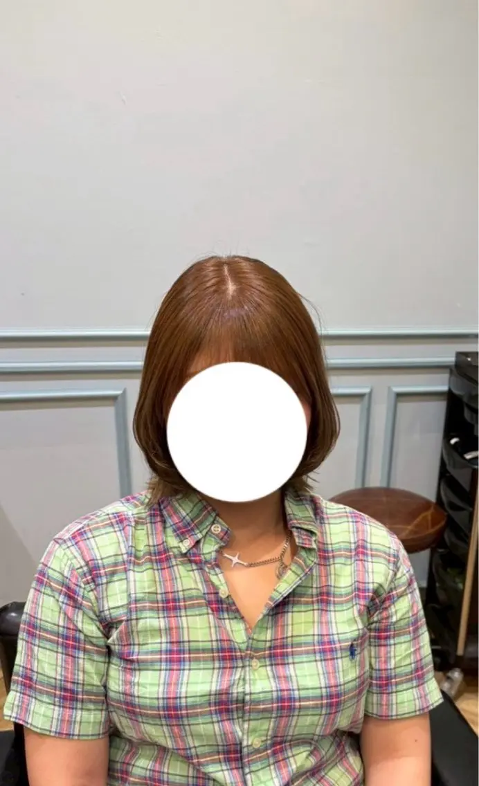 ショート ボブレイヤー ボブ レイヤーカット 渋谷 みゆのヘアスタイル