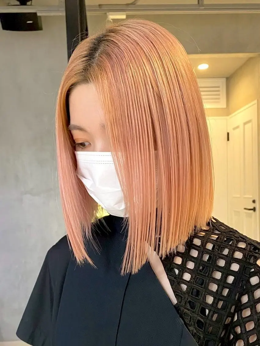 ロング カラー 井上  輝香 elima 武蔵小杉のヘアスタイル