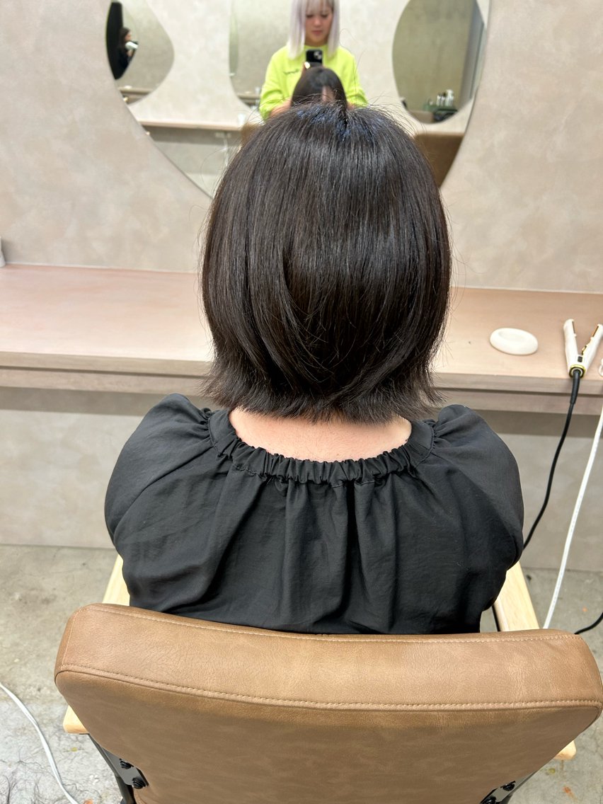 ショート カラー カットモデル✂️ 千夏のヘアスタイル