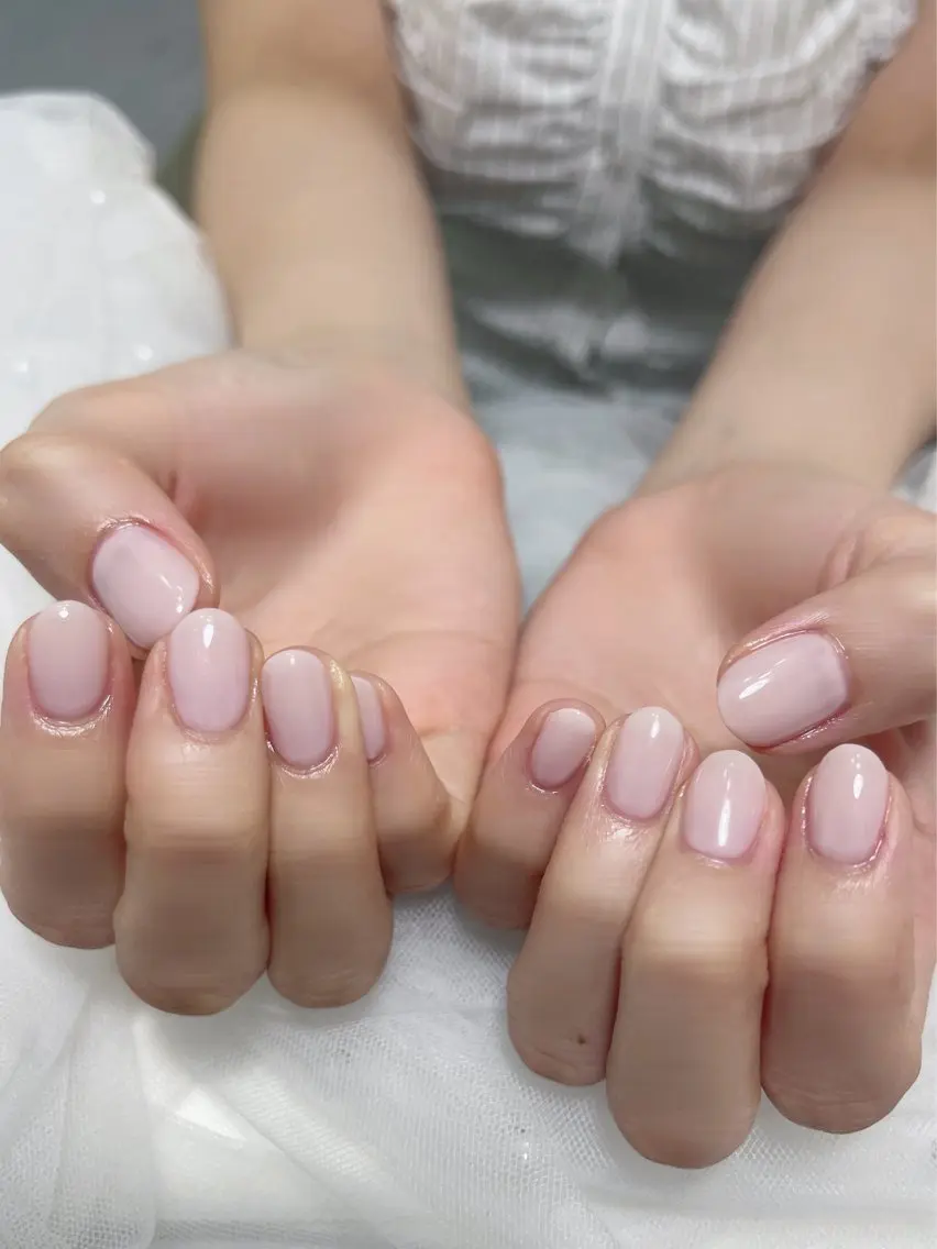 ネイル ワンカラーネイル ハンドネイル ✨️ いわぶち🐾のネイルデザイン
