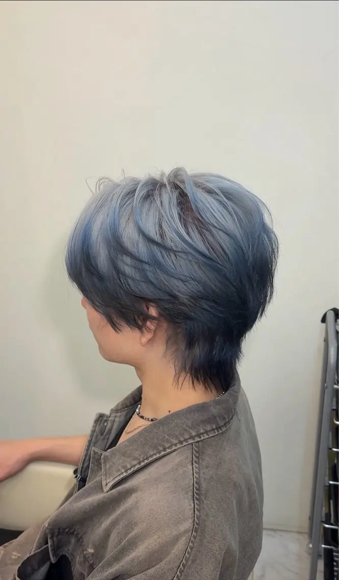 メンズ ))カラー特化(( 渡邉 怜のヘアスタイル