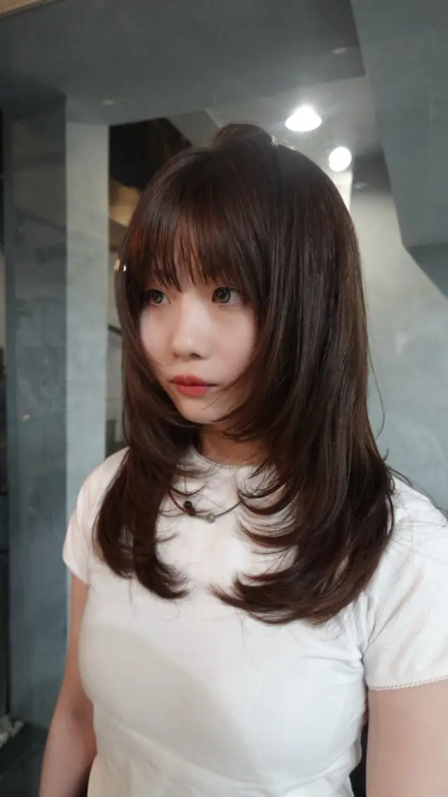 セミロング noos表参道 ナツミのヘアスタイル