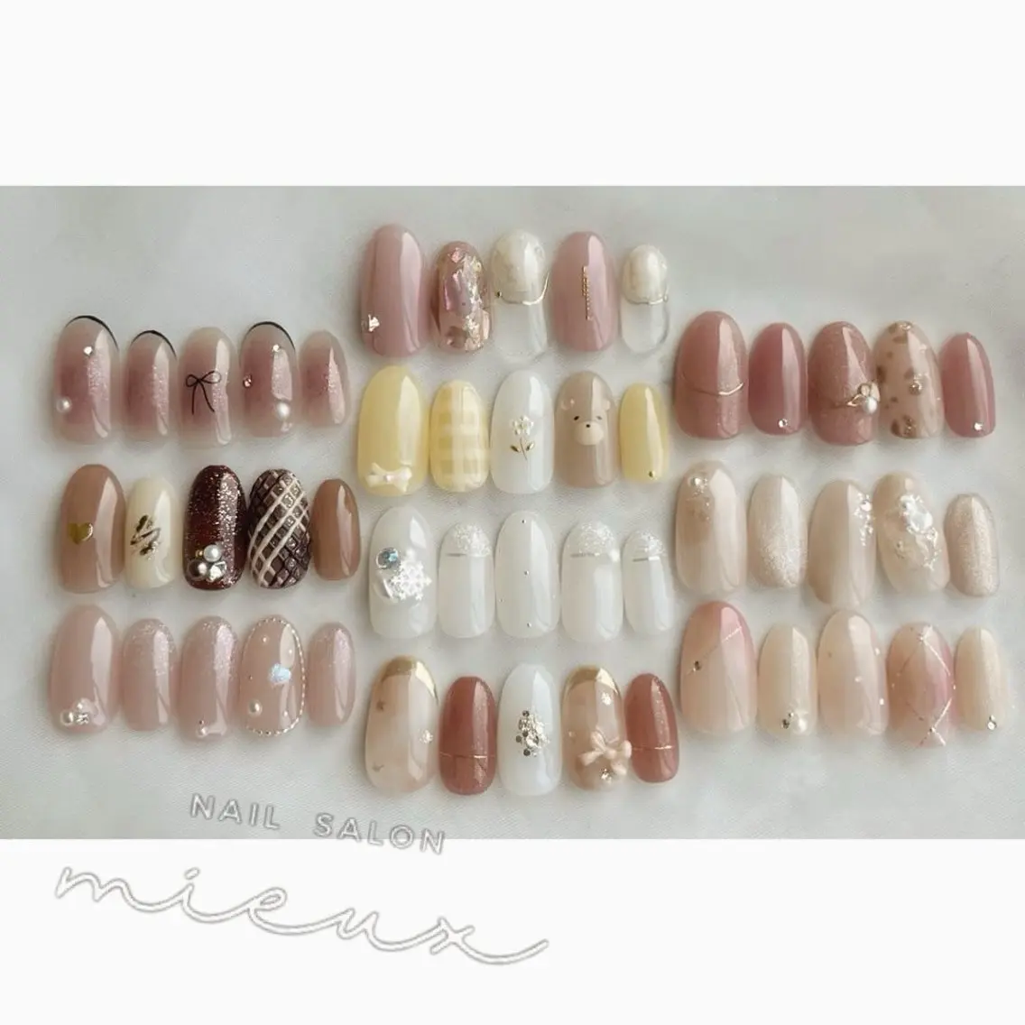 ネイル ハンドネイル nailsalon mieuxのネイルデザイン