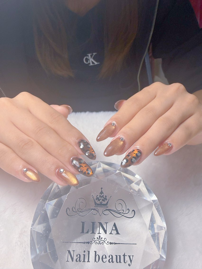 ネイル マグネットネイル Lina  nail beautyのネイルデザイン