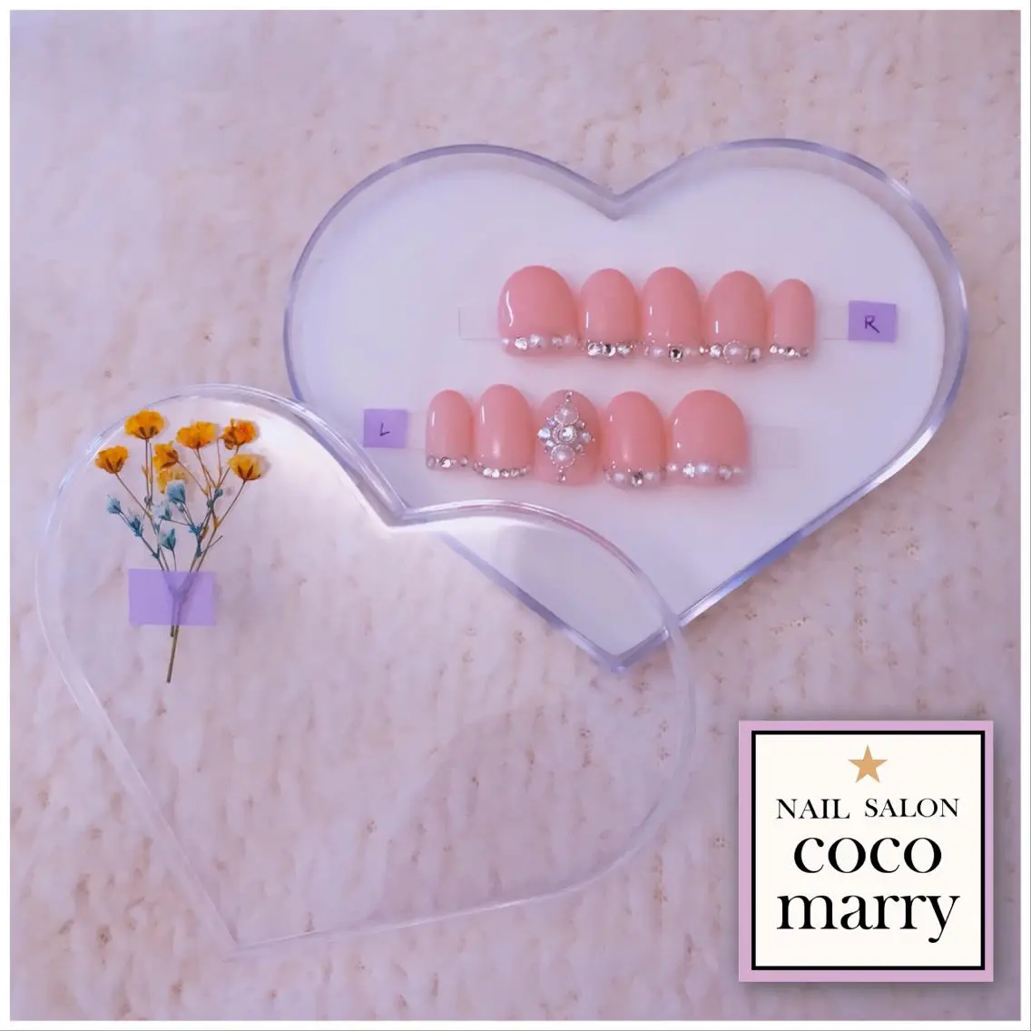 ネイル ネイルチップ coco marry  のネイルデザイン