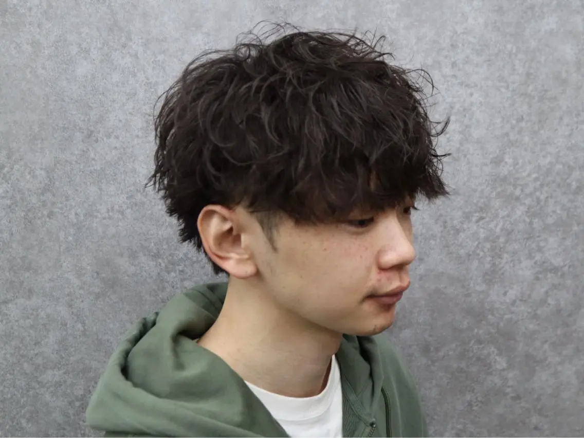 パーマ メンズ カット パーマ 🔥メンズ職人🔥 ✂️加瀬澤駿✂️のヘアスタイル