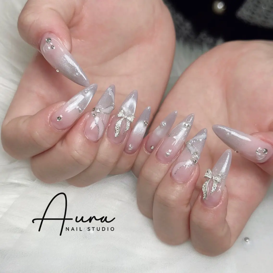 ネイル ハンドネイル Aura Nail HanNaのネイルデザイン