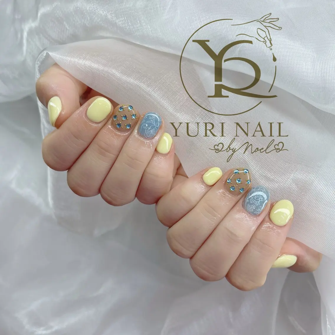ネイル チークネイル フットネイル フレンチネイル グラデーション キラキラネイル ハンドネイル フットネイル ハンドケア YURI Nail Funabashiのネイルデザイン