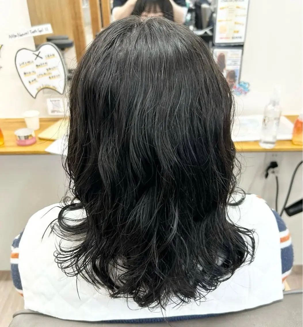 【朝ラクスタイリング☀】カット＋パーマ＋トリートメント＋ナノバブル美髪ケアの写真