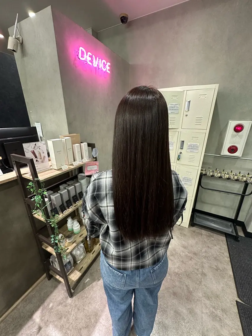 カラー カット ヘアカラー 河内 謡のヘアスタイル