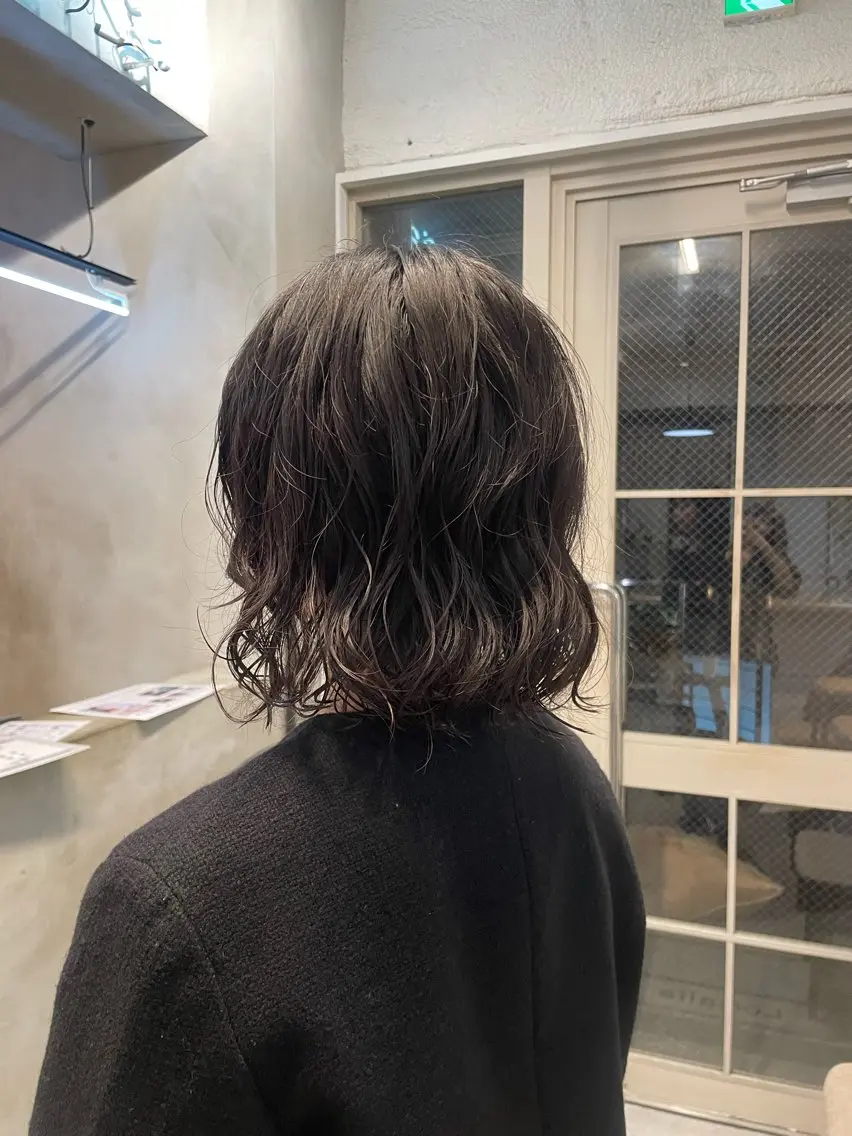 🫐ladies' perm + Aujua クイックトリートメント🫐の写真