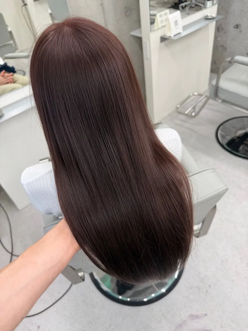 ロング 韓国ヘア特化 TAKESHIのヘアスタイル