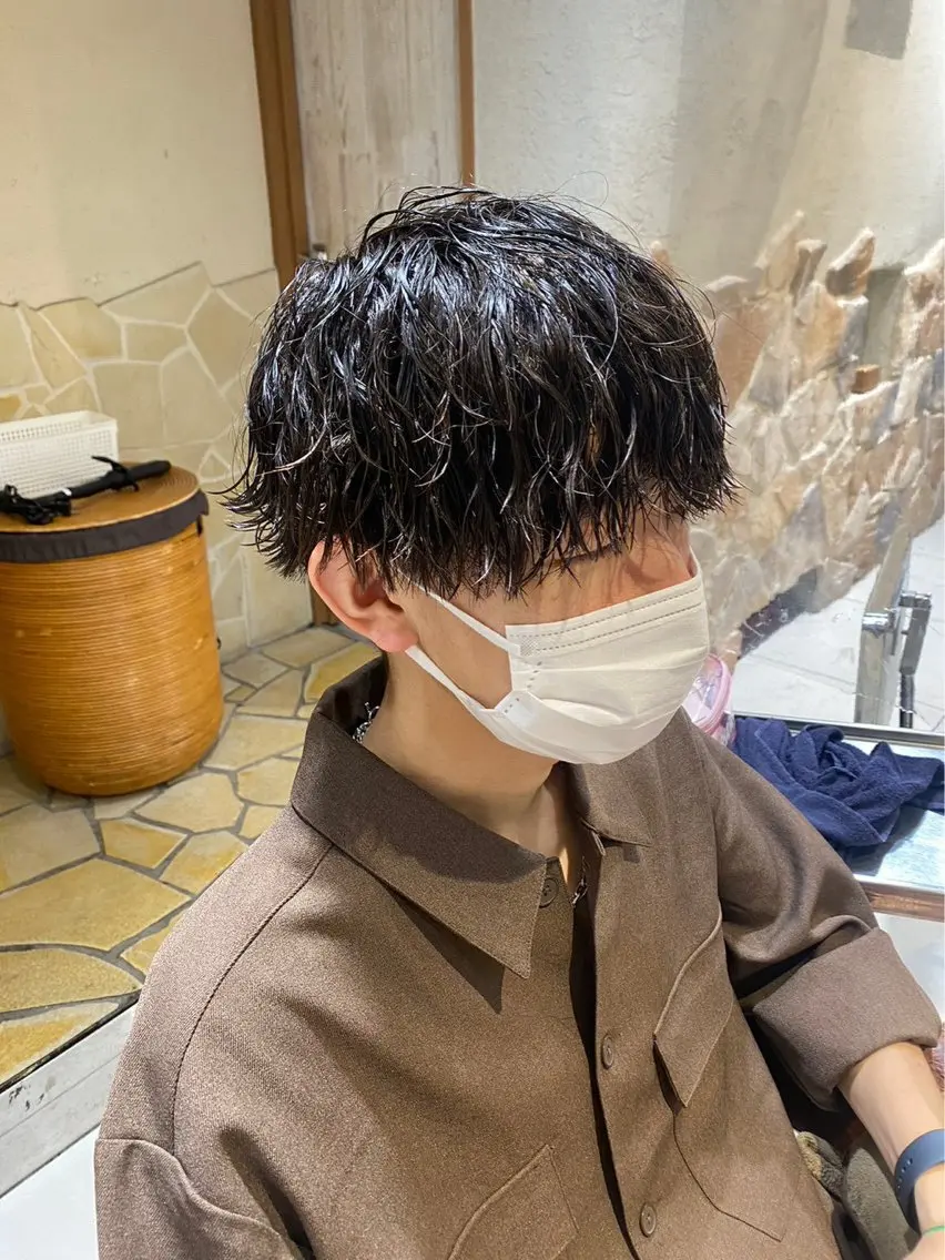 【🌟スパイラルパーマ🌟】メンズスパイラルパーマモデル募集🌱🌀雰囲気変えたい方、垢抜けたい方🎀🫧の写真