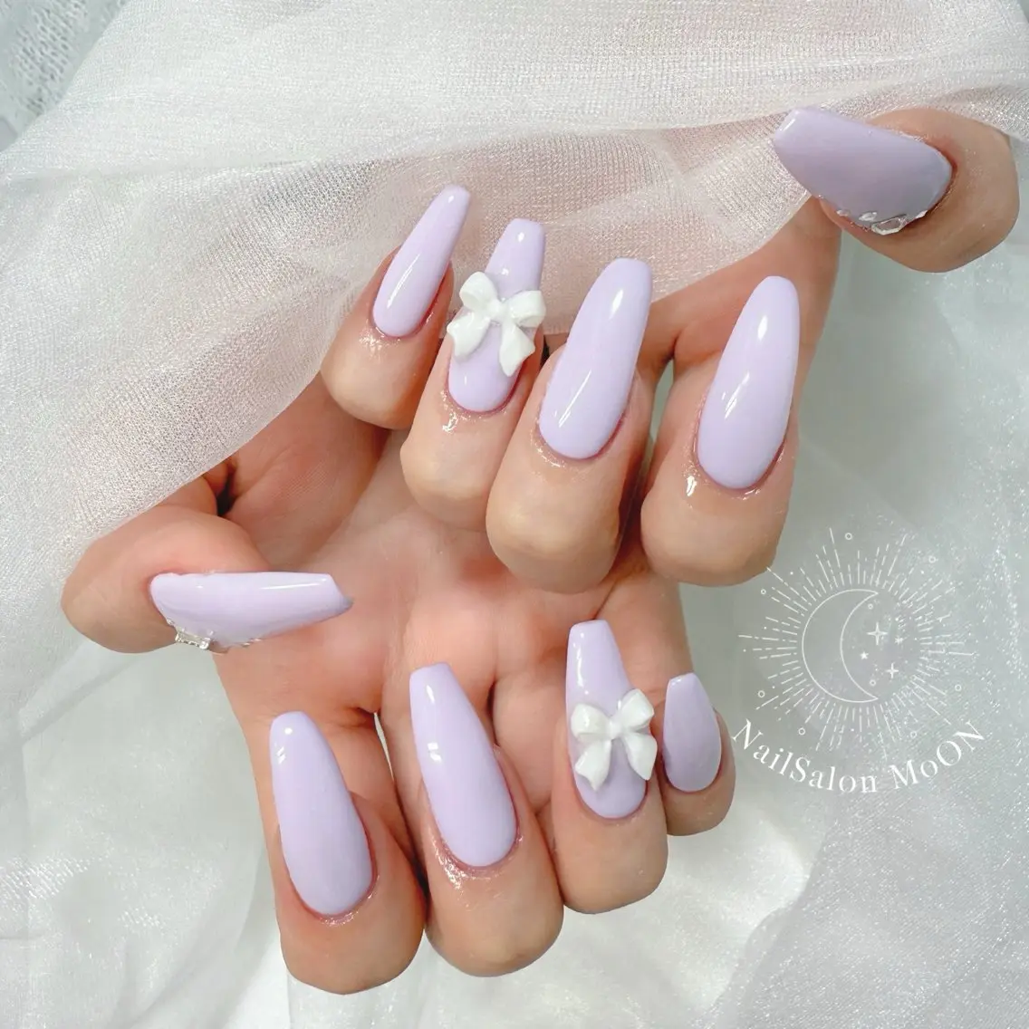 ネイル ハンドネイル ハンドケア MoON...❤︎ MeGuのネイルデザイン