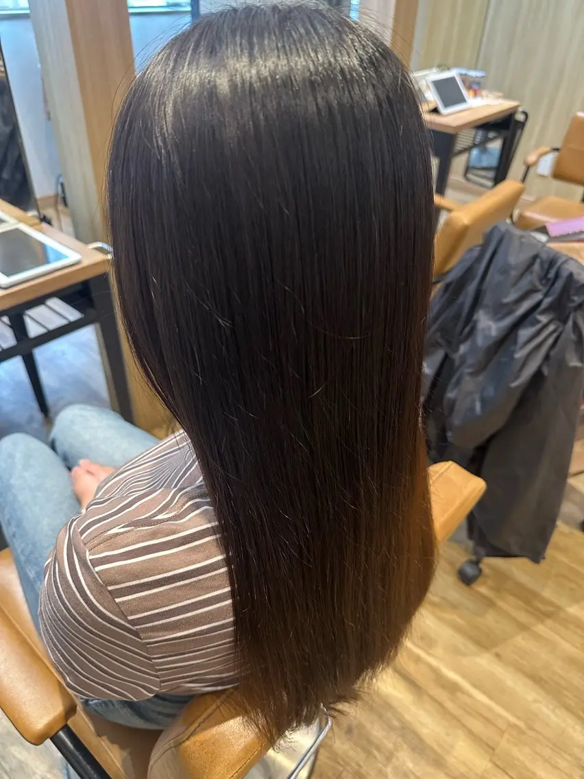 ロング パーマ 縮毛矯正 ✨✂️Nori ✂️✨のヘアスタイル