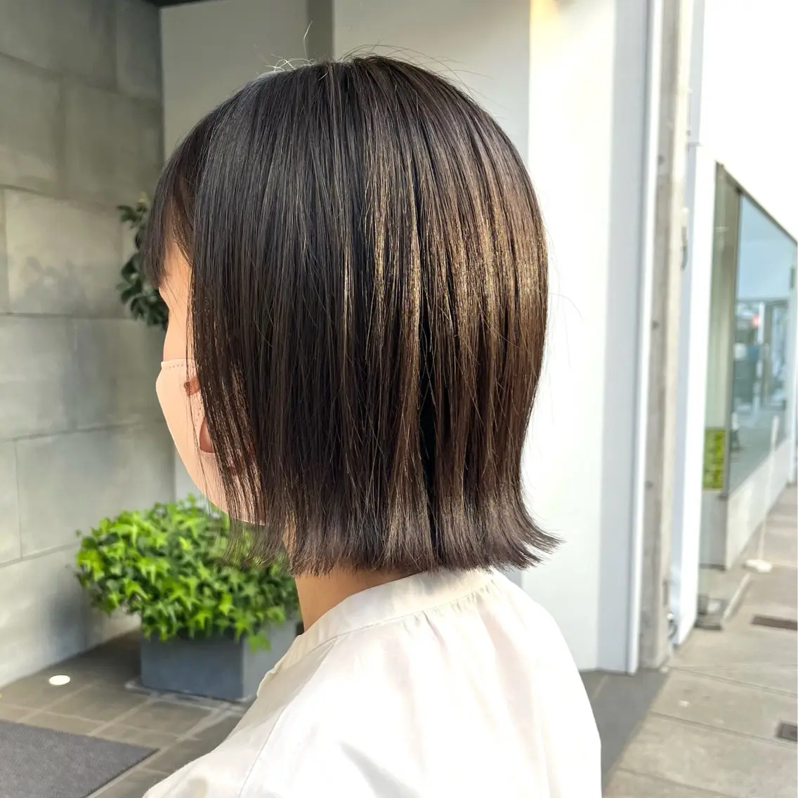 ミディアム 葛谷 英司/金沢美容室のヘアスタイル