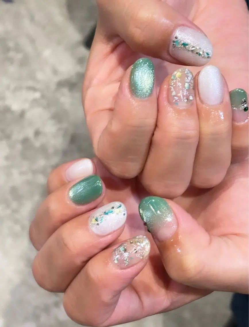 ネイル ハンドネイル Hana ✿ ︎unguのネイルデザイン