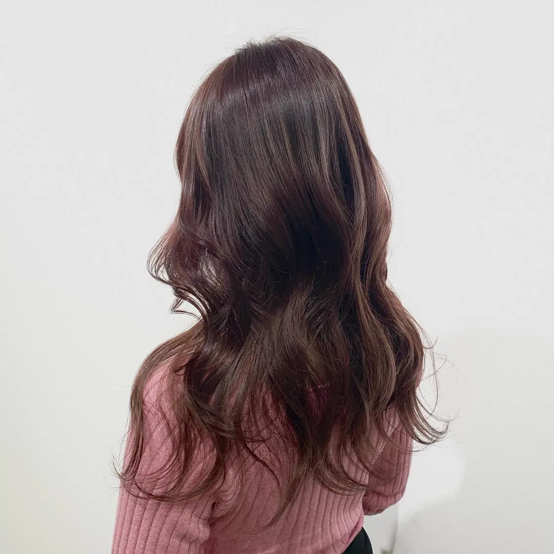 ロング カラー ヘアアレンジ キヨミ 韓国レイヤーカットのヘアスタイル