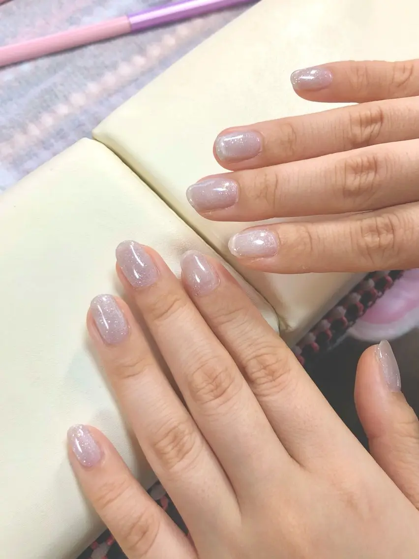 ネイル マグネットネイル シンプルネイル ハンドネイル salon *meehoのネイルデザイン