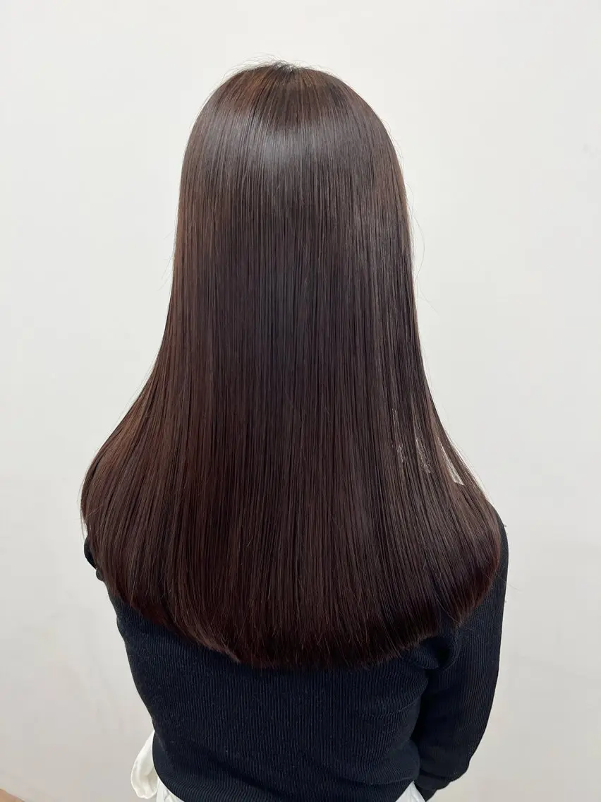 ロング 田淵 愛里のヘアスタイル