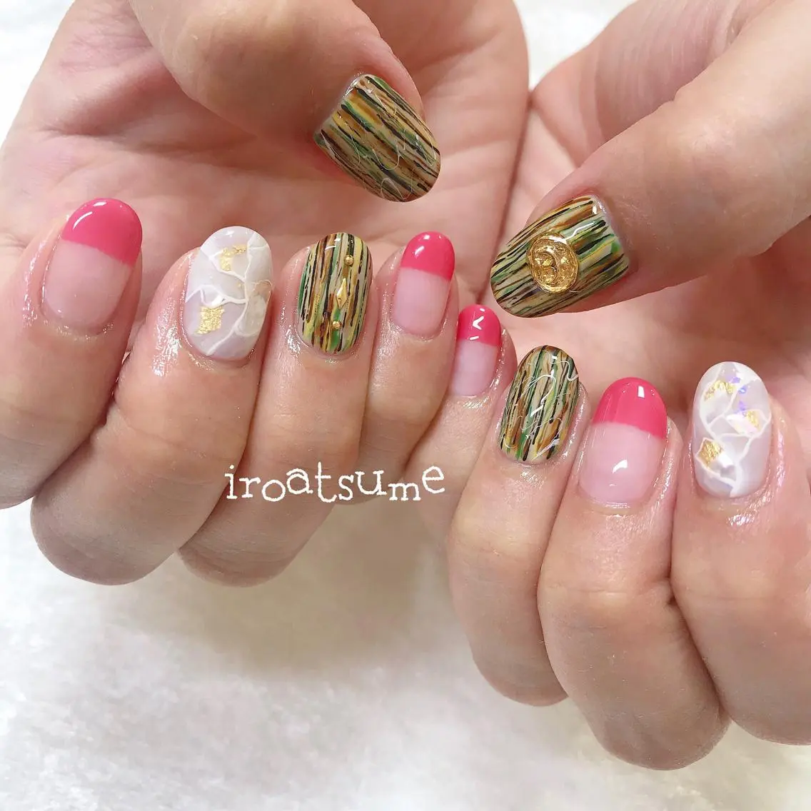 ネイル nail salon iroatsumeのネイルデザイン