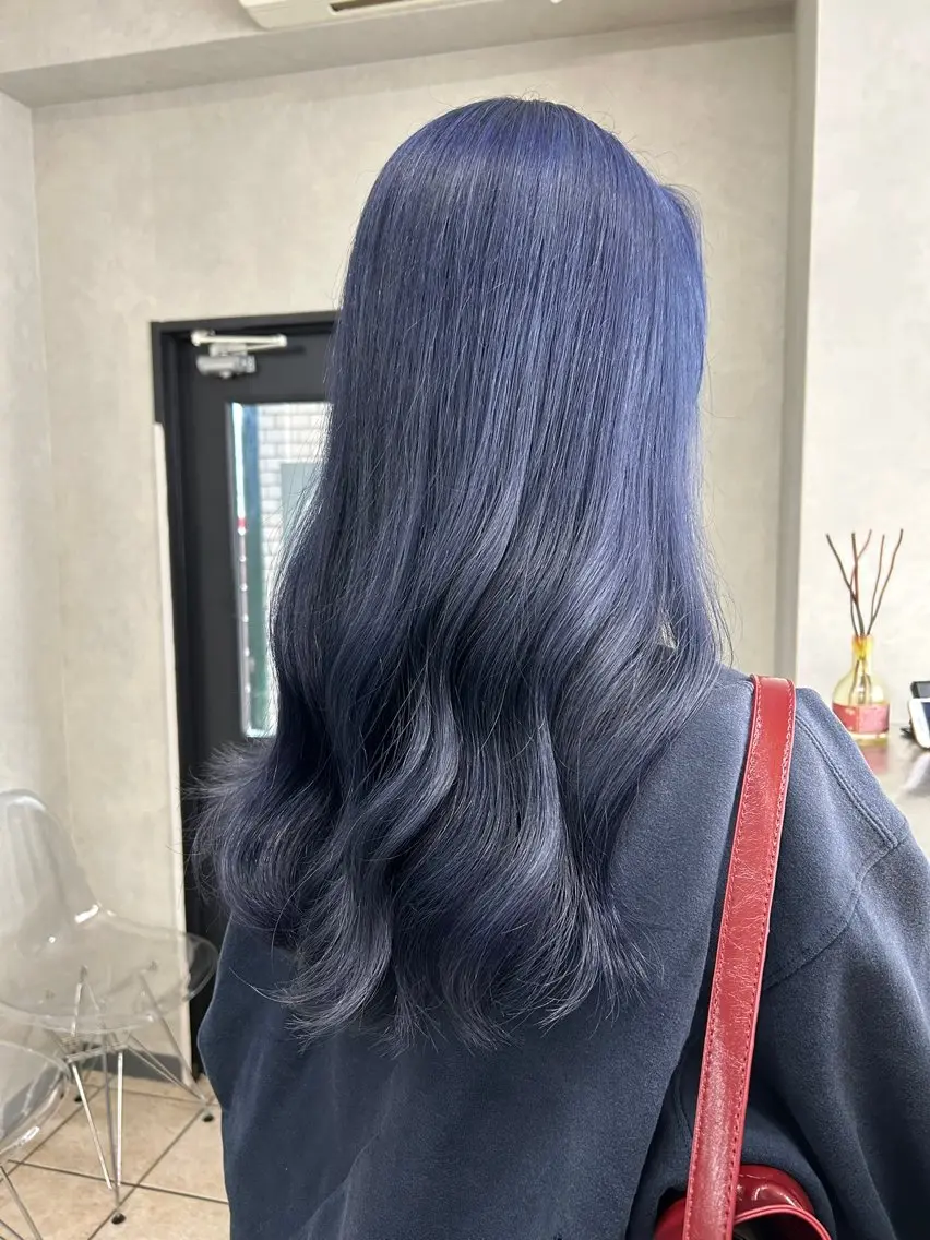 ロング ヘアカラー ハイトーン髪質改善 🫧大阪/kanonのヘアスタイル