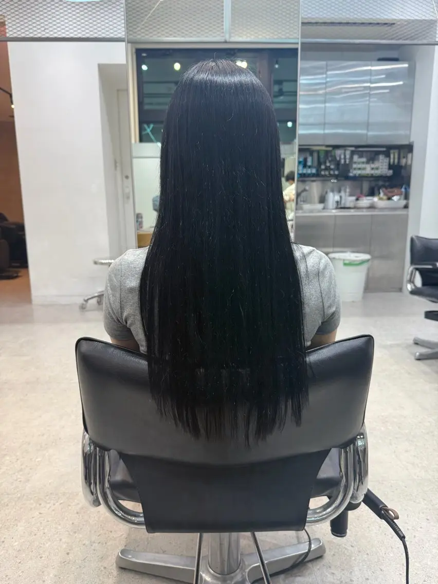 セミロング カラー fifth 菅崎愛斗のヘアスタイル